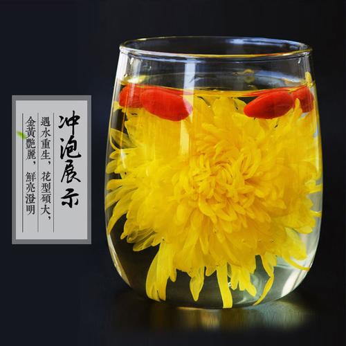 不若水/菊花茶菊花金丝皇菊一朵一杯特级