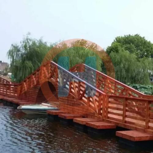 水上栈道海边栈桥浮桥 栈桥建筑水上通行栈道 水上景观浮桥批发