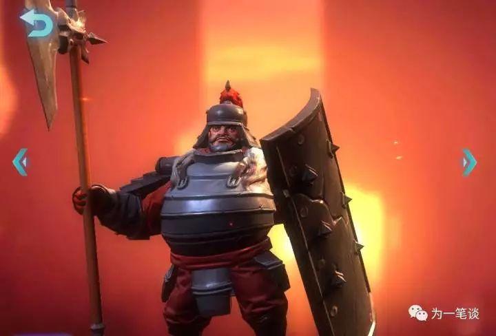 ""拿着等身的大盾.""唉!""这不是中世纪的大盾兵么?"当然,在