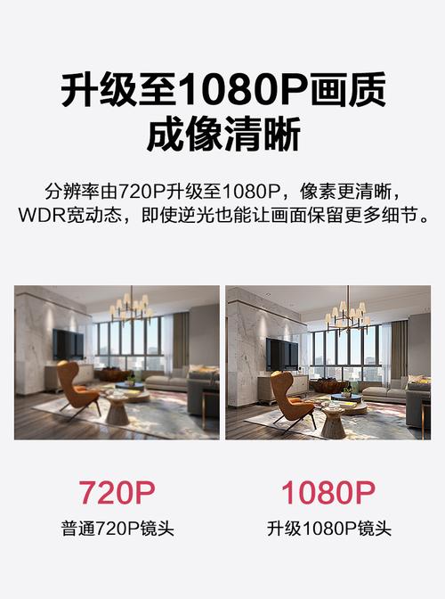 沃伦尚无线监控摄像头手机远程wifi网络高清夜视家庭监视器控家用