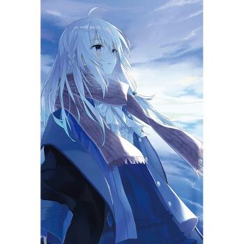 狼天影魔女之旅海报墙贴画纸伊蕾娜超大动漫二次元周边学生宿舍寝室可