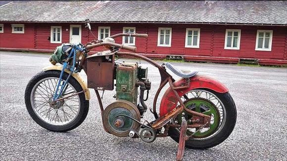 摩托车装上柴油发动机,造型拉风又个性,骑它超有范