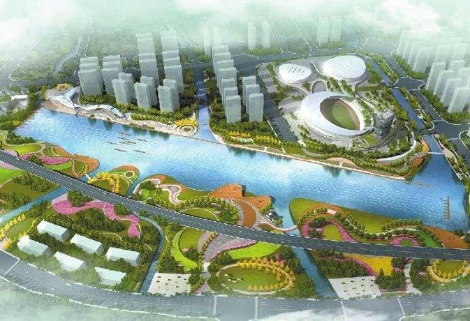 亚运会温州分赛场瓯海龙舟运动基地效果图