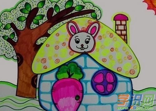 儿童画画大全兔子图片