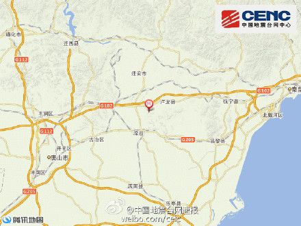 河北省唐山市滦县发生2.8级地震 震源深度14千米