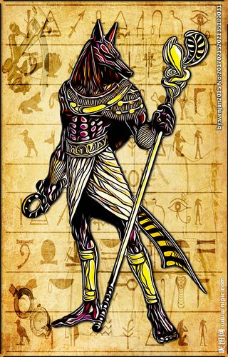 埃及阿努比斯神图片