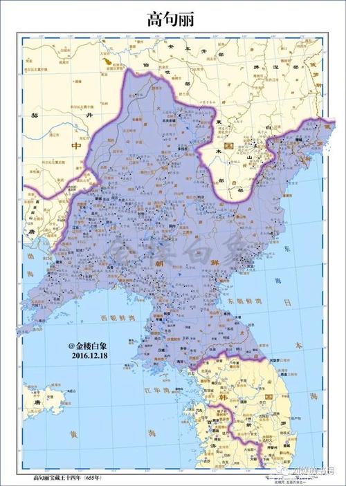 高句丽地图