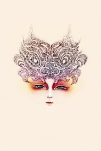 创意高贵精美面具设计手机壁纸下载