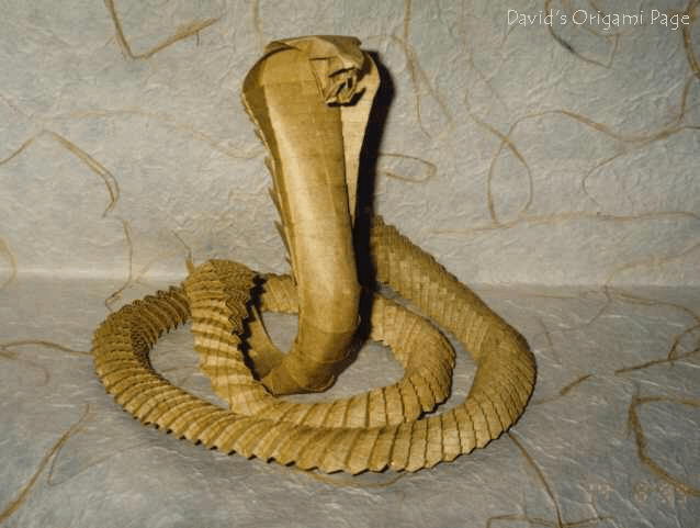 折纸眼镜蛇教程