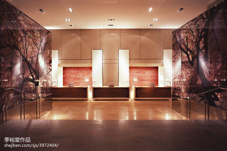 高档酒店大厅装修效果图酒店空间设计图片赏析