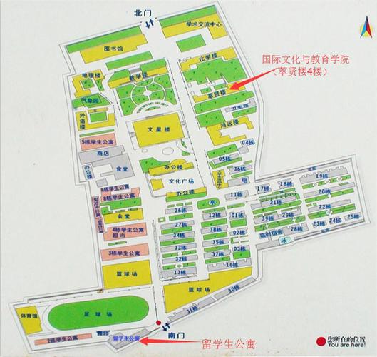 福州工商学院校园地图