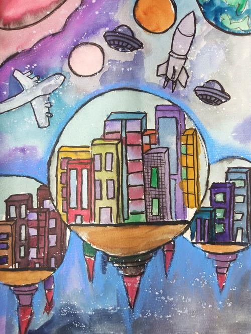 2020年太空科幻画