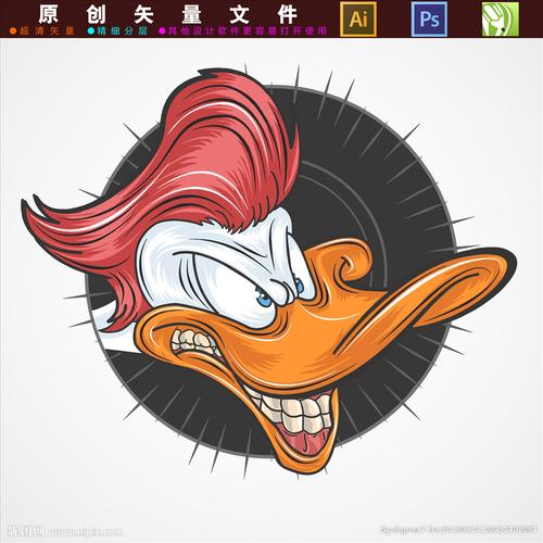 鸭子设计图__背景底纹_底纹边框_设计图库_昵图网.