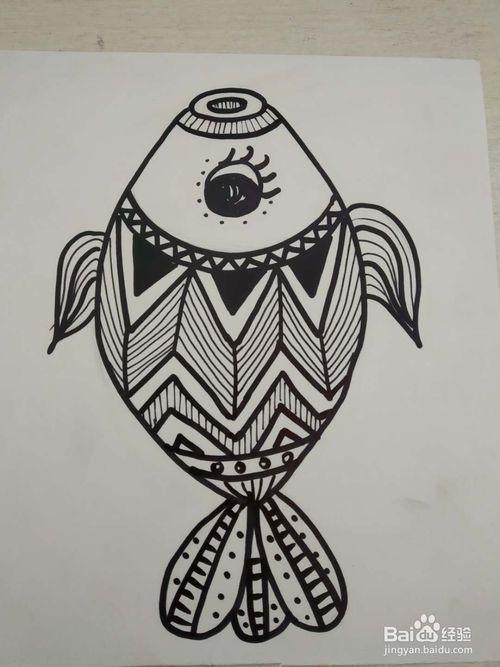 小朋友可以利用以下线条完成别的线描画作品哦!如:小动物,风景,人像.