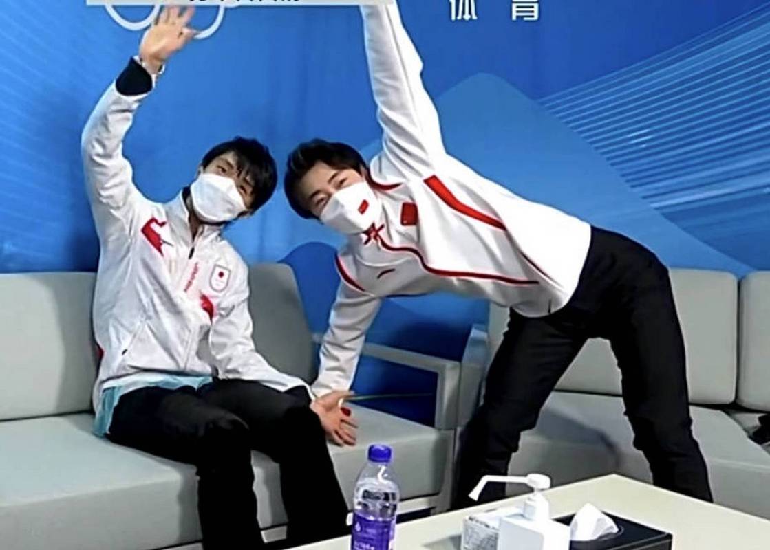 羽生结弦和金博洋未能获得金冰墩墩!