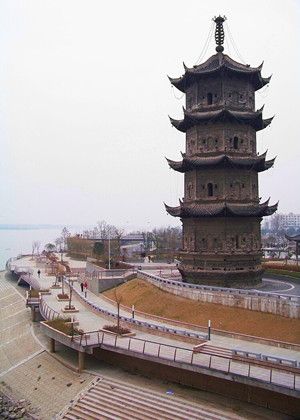 芜湖临江塔简笔画