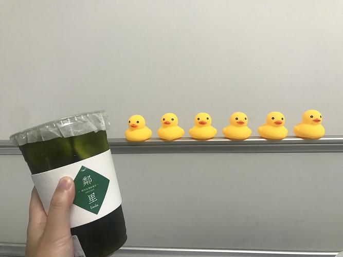 买邻里柠檬茶送的小鸭子