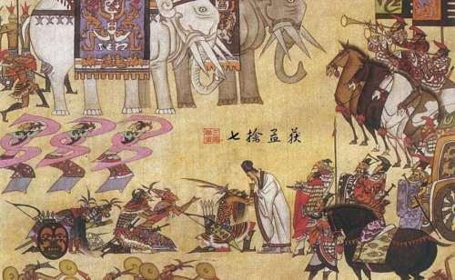 原创诸葛亮火烧赤壁无惧色,火烧藤甲兵却泪流满面,看他打的谁