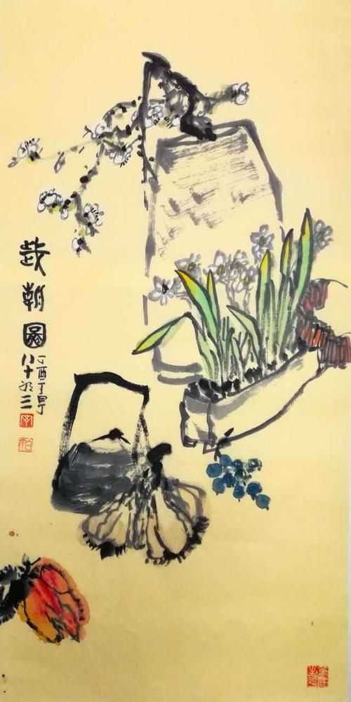 丁白丁老师作品