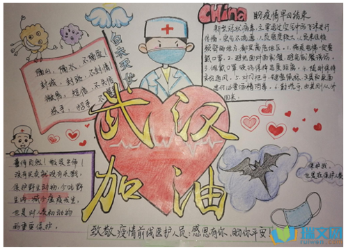 预防新型冠状手抄报内容