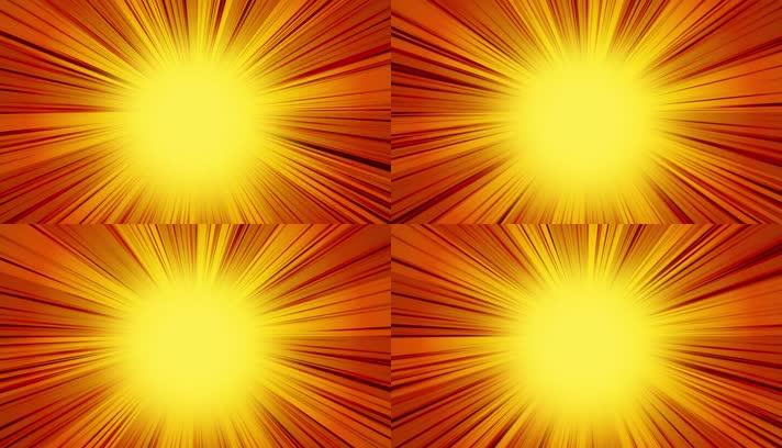 金光四射红色主题背景舞台背景