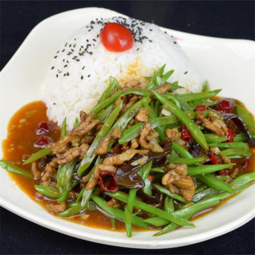 青椒肉丝盖浇饭 s$ 6.7