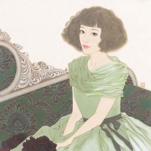 一个纯粹的艺术追求者——袁玲玲 一条微信看遍中国最美人物工笔画!