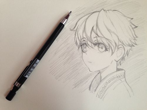 最近的绘画习作铅笔起稿彩铅上色