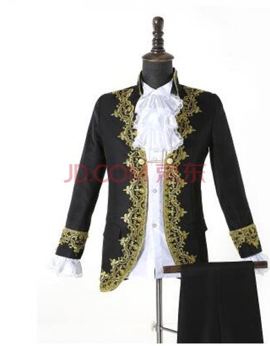 男士宫廷礼服 欧洲戏剧话剧演出服 王子舞台复古表演欧式宫廷服装2020