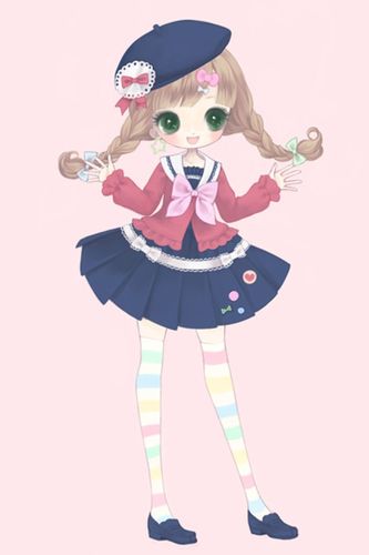 插画手绘 二次元美女 动漫 萌 可爱 iphone壁纸 p站 萝莉