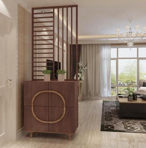 玄关进户北欧简约小户户型现代简约实木鞋柜组合门厅