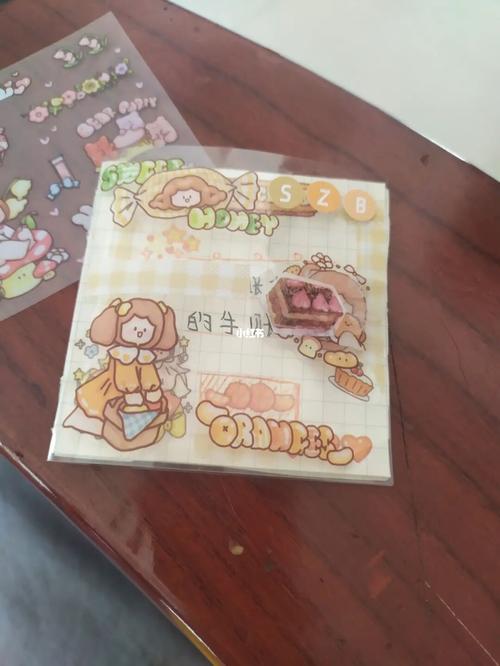 自制的迷你手账本._手账本_兴趣爱好_文具手账