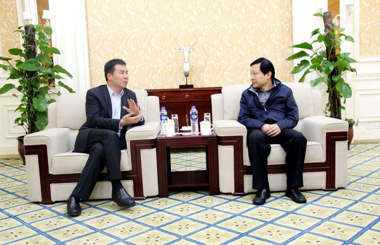 碧桂园苏皖区域总裁谢金雄会见合肥电视台台长王节