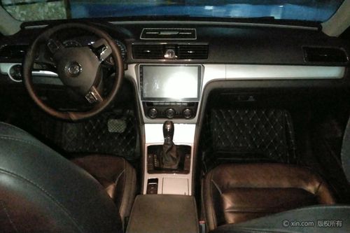 大众帕萨特完整中控台全景