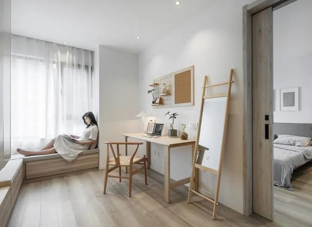 81平米房子日式风装修,融入各种经典装修元素,三居室