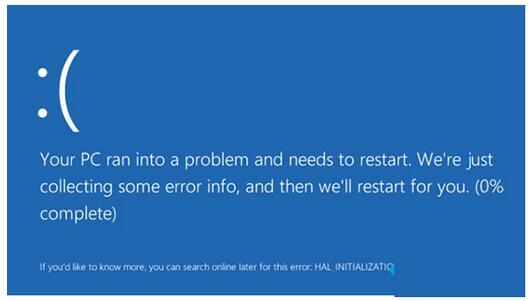 解决win10专业版蓝屏提示youpcranintoaproblem的技巧