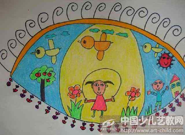 作品名称: 《大眼看世界》