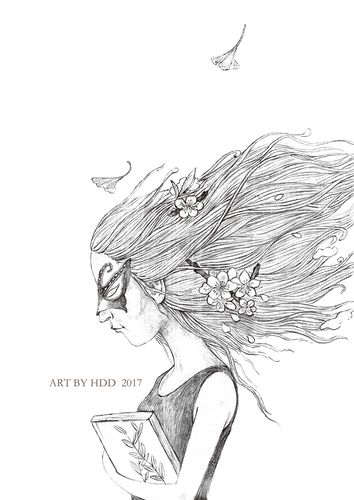 《黑白插画》杂志内插