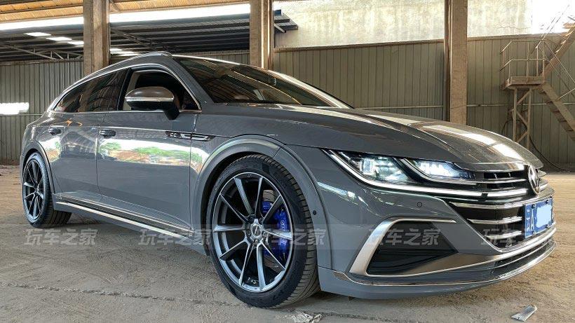 不迎合别人目光云南车友的大众cc猎装版改装案例