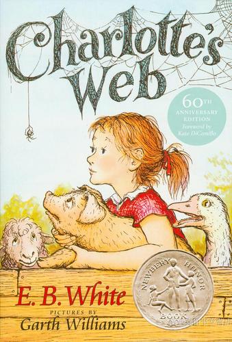charlotte"s web夏洛特的网 精灵鼠小弟 吹小号的天鹅原版英文小说3