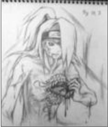 求火影忍者素描画