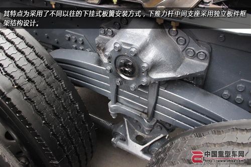 被人忽略的细节 多样的重型卡车平衡轴