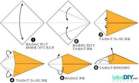 小时候经常用纸折成尖尖的爪子套在手指上,那东西叫什么?怎么折的!