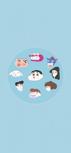 蜡笔小新卡通动漫壁纸锁屏
