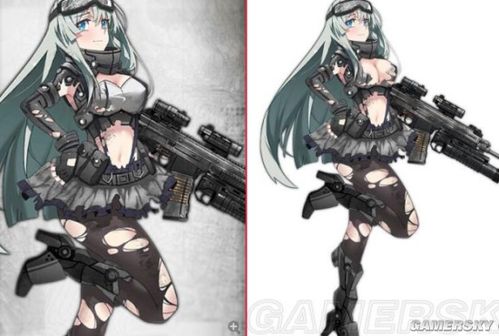 少女前线枪娘和谐前后大破立绘图鉴大全枪娘和谐前后大破图鉴汇总