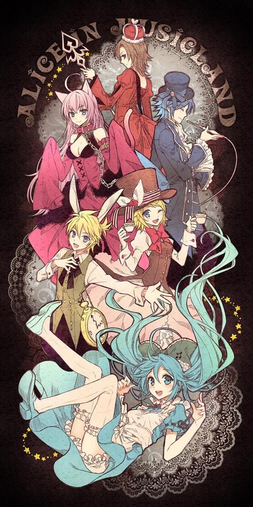 初音v家爱丽丝梦游仙境