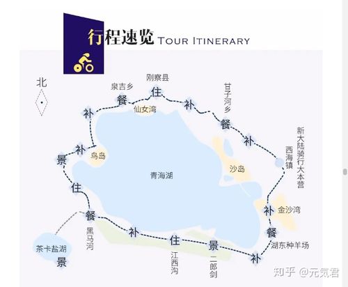 环青海湖骑行五天攻略骑行不可错过的经典路线