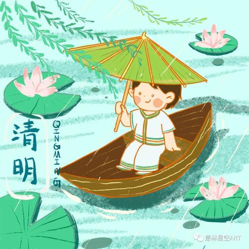 手抄报-清明节【绘画工具】勾线笔,彩铅,高光笔,铅笔,橡皮,马克笔