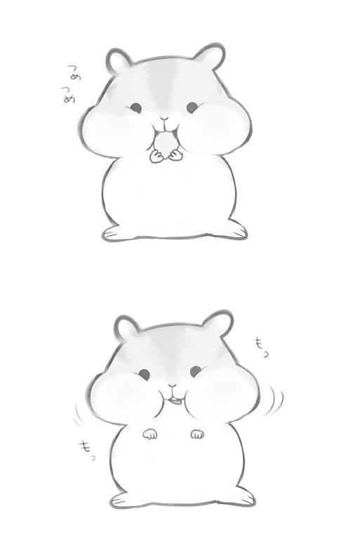 夏日小萌物简笔画