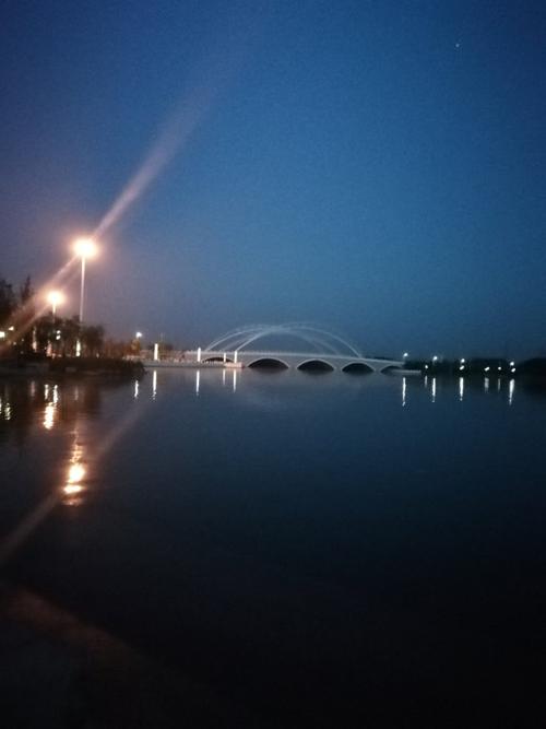 美丽的阳谷南湖